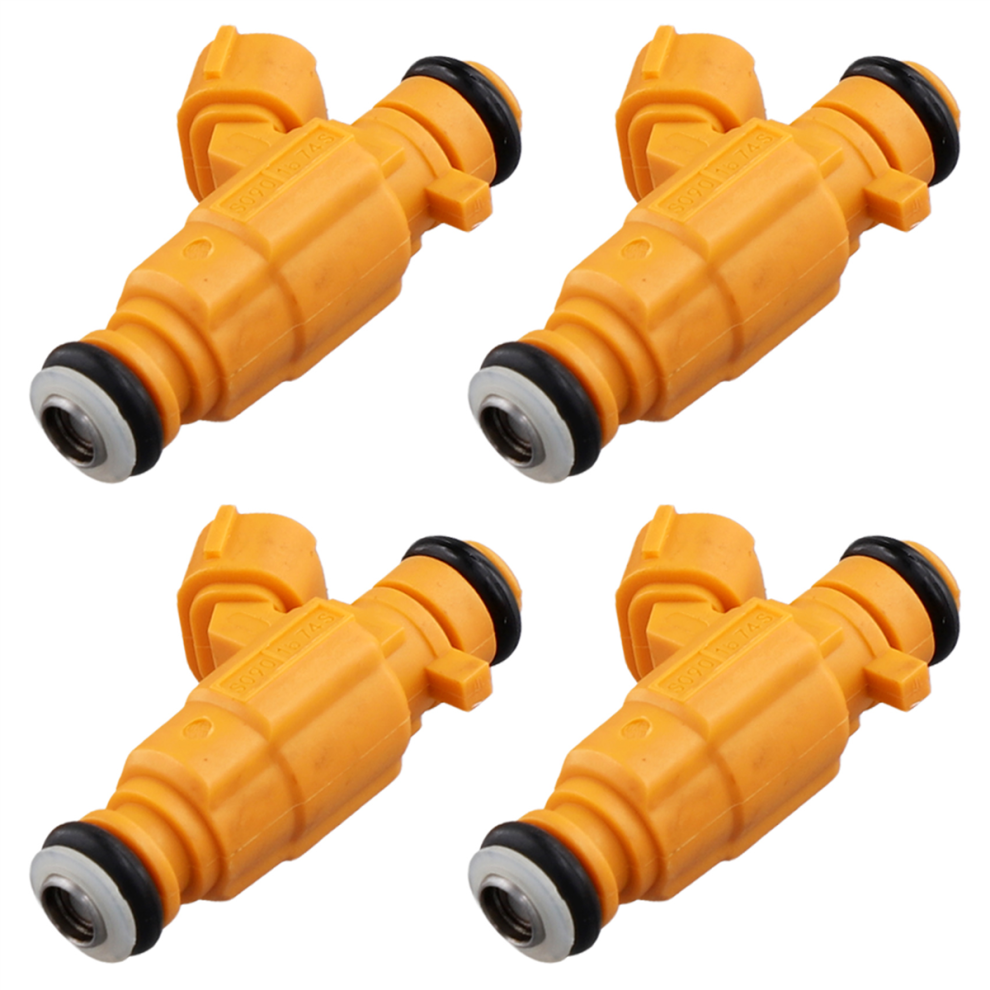 4Pcs 35310-03300 Fuel Injector Nozzle For Accent 1.4L 3531003300 Yellow 4853041875689