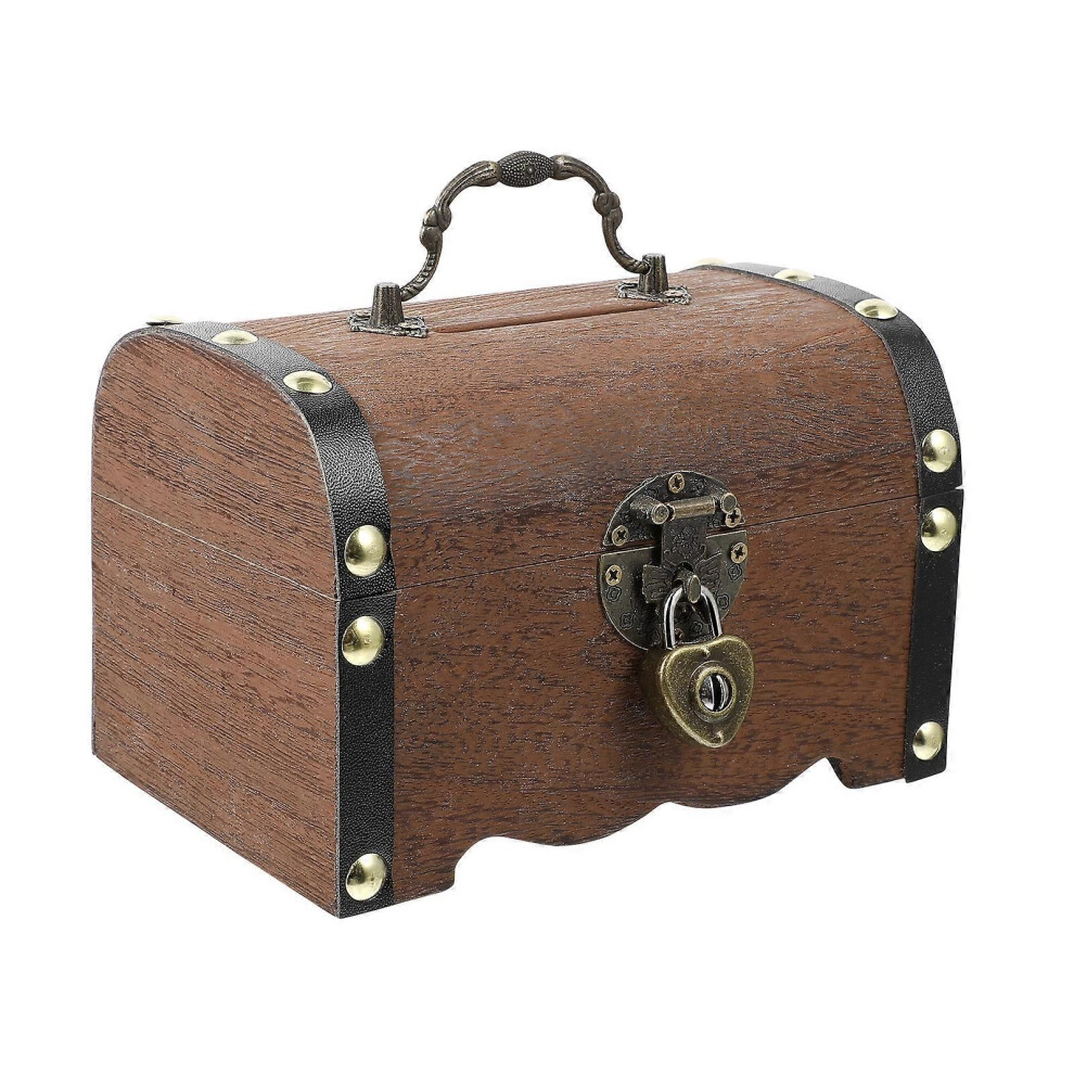 Coffre en bois pour bébé, coffre à bijoux, coffre à trésor, coffre à clés pour enfants, coffre en bois