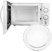 Universaali mikroaaltouunissa pyörivä lasilautanen jalustalla, 245mm/24.5cm/9.65in TY