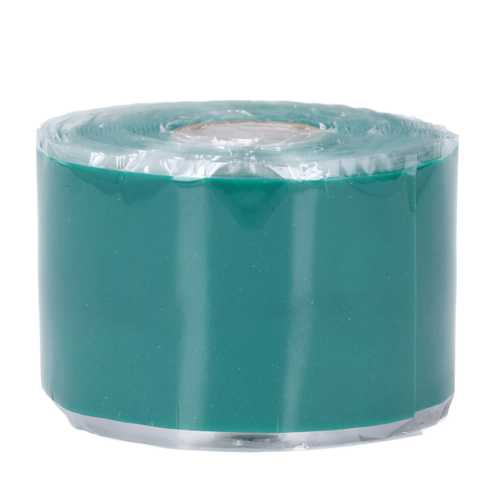 5M Silicone Rubber Repair Tape, 50Mm Wide, 0.8Mm Thick, Green 8031331216336