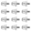 12pcs Football Boots Studs Shoes Stud Replace with Wrench 15mm 4