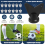 12pcs Football Boots Studs Shoes Stud Replace with Wrench 15mm 7