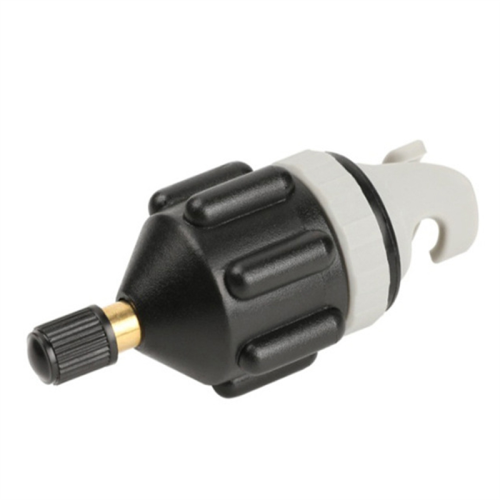 Sup Paddle Air Nozzle Kayak Valve Adapter(Black)