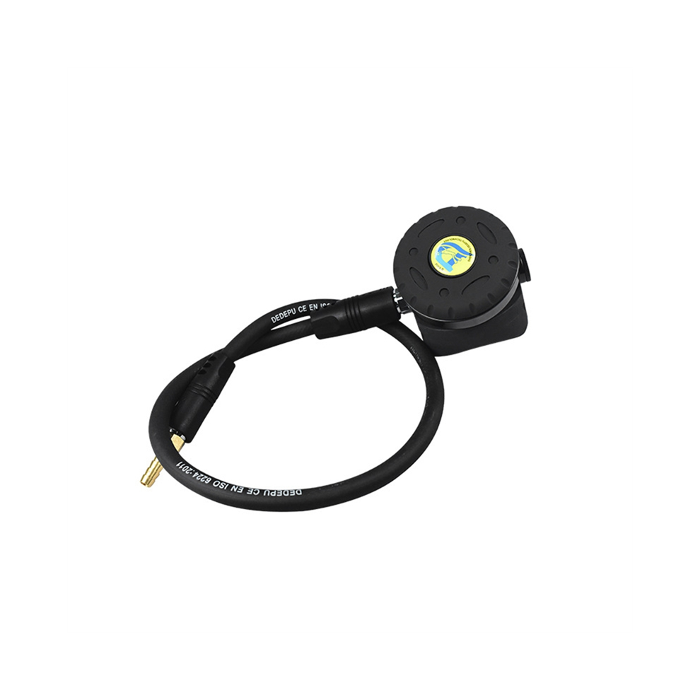 1 Juego De VáLvula De Cabezal Secundario Para Regulador De RespiracióN De Buceo (Negro)-image