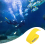 Cinturón de pesas para equipo de buceo, 1,7 m, estilo 2, amarillo 6