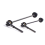 Mountain Bike Quick Release Titanium Shaft Rod(Black) 1