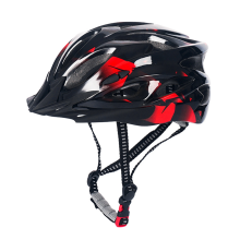 Kask rowerowy dla dorosłych, lekki Microshell, męski i damski, czerwony