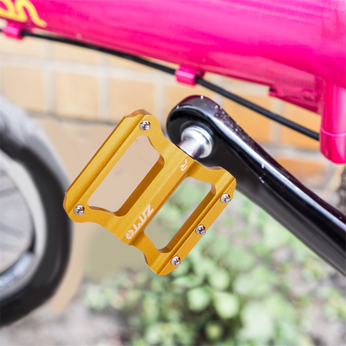Road Bike Ultralight Flat Pedal Titanium 2