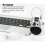 Telescopic Coded Lock Cartoon Cow with Retractable Steel Cable 3