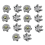 14Pcs Golf Spikes Pins Turn Fast Twist Shoe Replacement Set 2