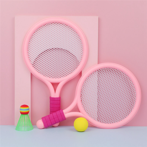 1 setti rantatennis-sulkapallomailoja lapsille 2