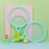 1 setti rantatennis-sulkapallomailoja lapsille 6