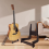 Support de sol pour guitare, support amovible en bois pour ukulélé, support C 5