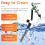 360 Rotation C-Clamp Vise Binding Fishing Lure Making Tool 7