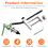 360 Rotation C-Clamp Vise Binding Fishing Lure Making Tool 9