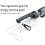 Canne à pêche télescopique pliable et portable 10
