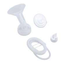 4 Stück Sets für Brustpumpenteile für S2 S1 9 Plus, 24 mm Silikonschaleflansch & Ventil