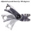 Extensor de manillar de bicicleta ajustable de 25,4 mm 4