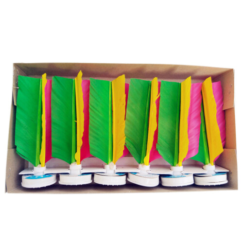 6Pack Kick Shuttlecock Exercise Game for Kids Adults Color