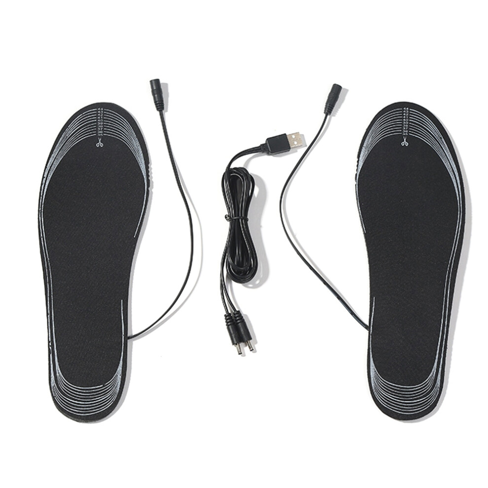 Kepptory Usb Heated Shoe Insoles Electric Foot Warming Pad Feet Warmer