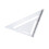 Regla triangular de carpintería 235,00 g plata 6