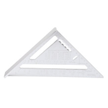 Schreiner-Dreieckslineal, Aluminiumlegierung, Silber