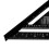 Triángulo de carpintería 235.00g Negro Imperial 8