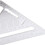Regla triangular de carpintería 235,00 g plata 7