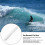 Aileron de planche de surf 10,75 pouces, planche de wakeboard longue, blanc 5