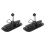 2PCS Kayak Paddle Lock Inflatable Boat Patch for Canoes Rafts Dinghy 2