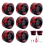 8 Pack LED Wheel Roller Skate with Bearings 32mmx58mm 1