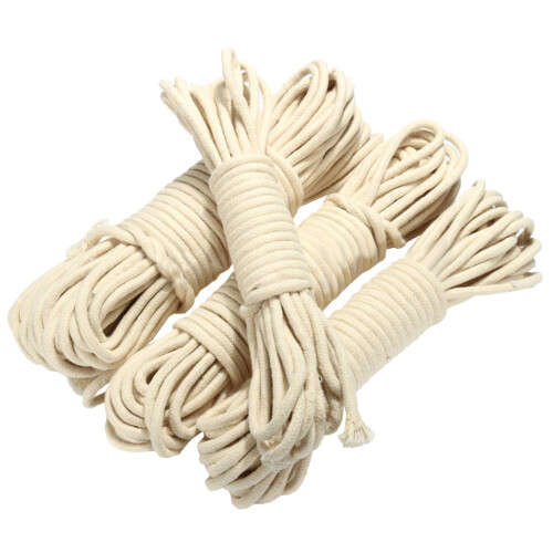 20M Traditional Washing Clothes Pulley Line Rope Dia. 4mm 2