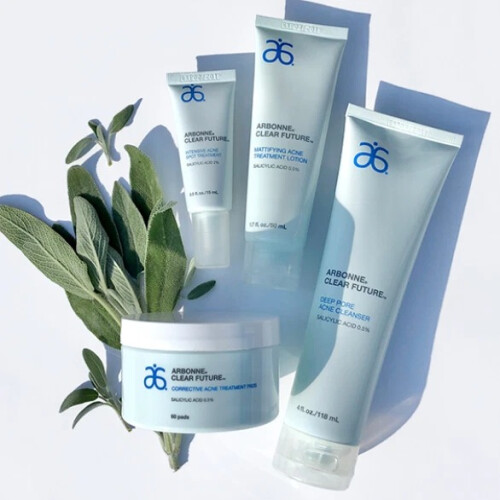 Arbonne Arbonne Clear Future Blemish Cleanser 118ml | Vegan Exfoliator 2