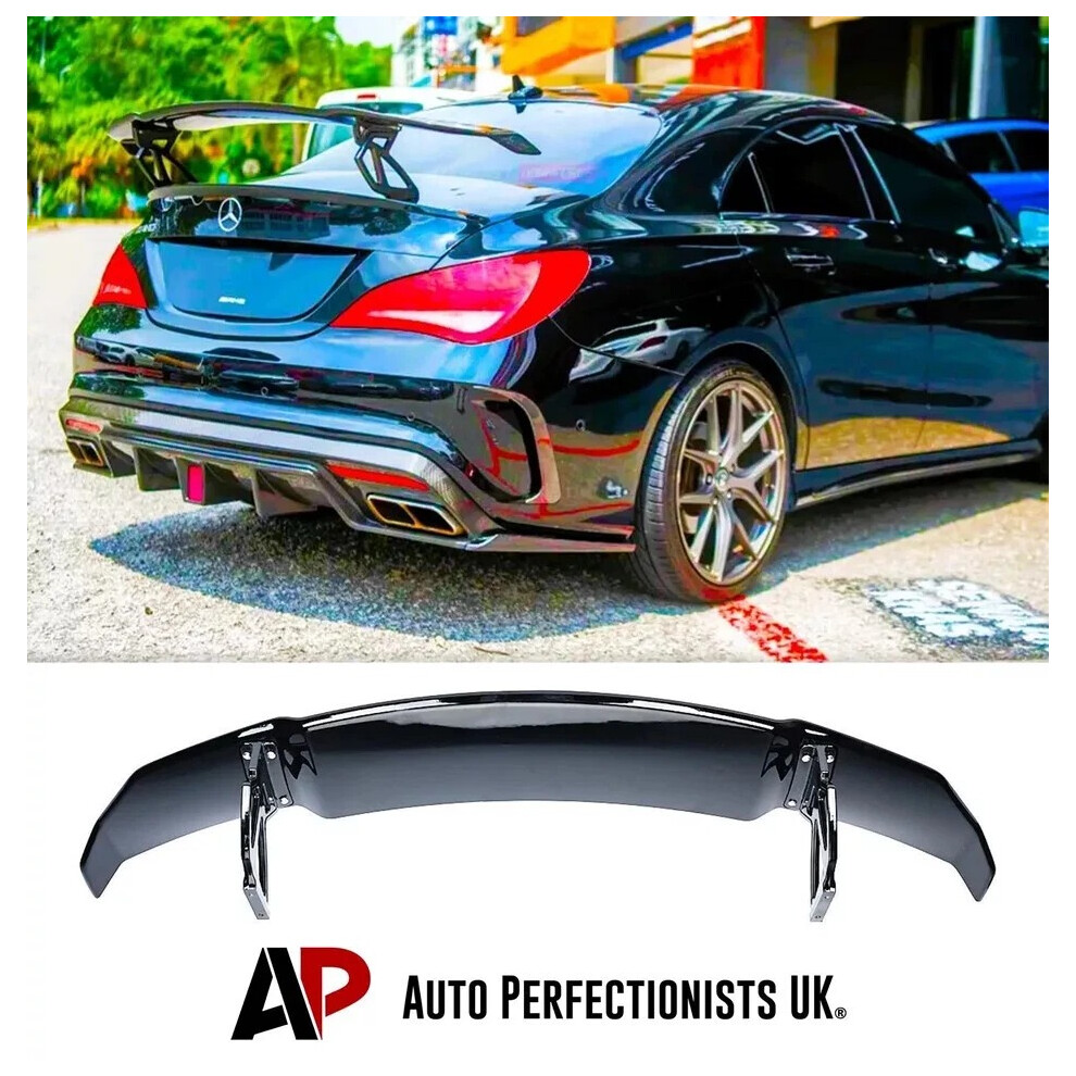 For Mercedes Cla Class W117 C117 Racing Drift Spoiler Wing 2013-18 Black 5061072669033