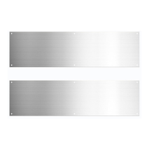Listwy progowe do drzwi zewnętrznych aluminiowe