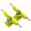Patineta de dedo con nueva percha y base amarilla 2