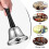 Hand Bell Table Bell Hand Bell Steel Bell(Silver) 5