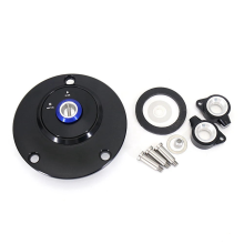 Accesorios para motocicleta Tapa del tanque de combustible Cubierta de gas para azul