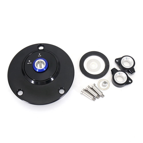 Bouchon de réservoir de carburant pour moto, accessoire bleu 1