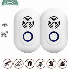 Ultrasonic Mouse And Rat Repellent - Electronic Rodent Control Device Insect Cockroach Harmful Eco-Friendly