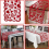 Valentines Day Decor Table Runner, 13 x 72 Inch Red Lace Runner 6