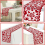 Valentines Day Decor Table Runner, 13 x 72 Inch Red Lace Runner 4