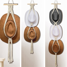 Perchero para colgar sombreros, organizador para la parte trasera de la puerta, 3 niveles