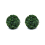 2 Pcs Artificial Plant Topiary Ball Garden Spheres S 1