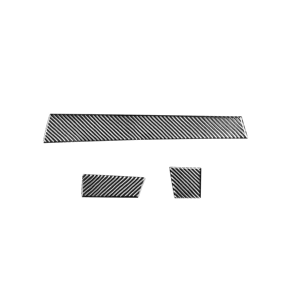 Soft Carbon Fiber Central Control Co-Pilot Passenger Decorative Cover 4853895342672