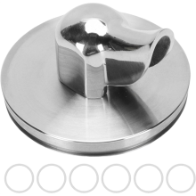 Portafilter Spout,54mm Single Bottomless Spout for Coffee Machines