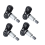 4Pcs Programmable MX Sensor 315MHZ TPMS Tire Pressure 9