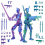 T13 Action Figure Set,3D Printed Multi-Jointed,for Game Lover Toy 2