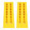 1 Pair RV Leveling Ramps 3 Stage Yellow Trailer 5