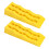 1 Pair RV Leveling Ramps 3 Stage Yellow Trailer 10